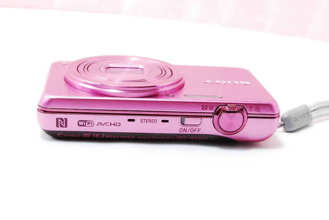 〓コンデジ・ピンク〓ソニー SONY Cyber-shot DSC-WX220