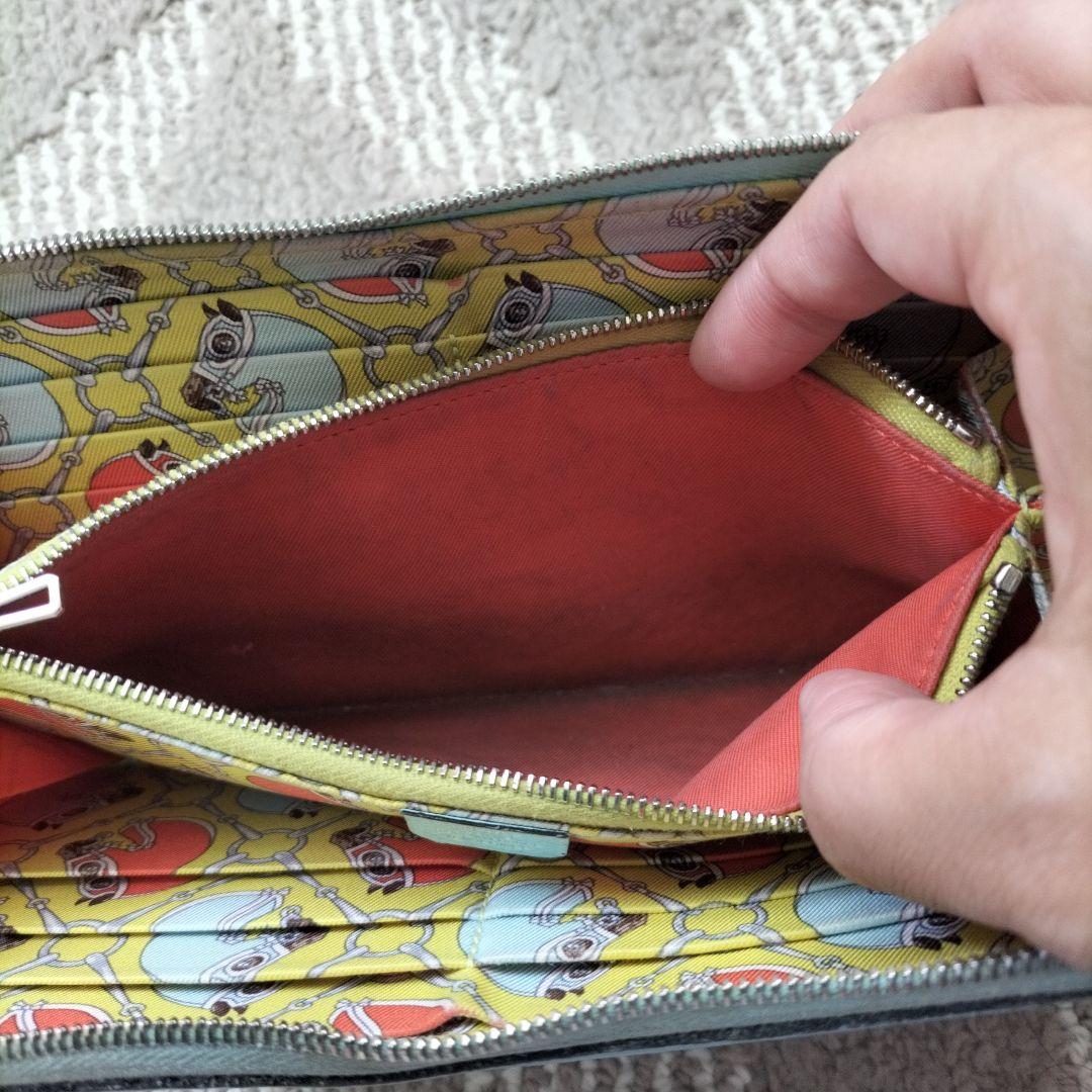 HERMES エルメス♡アザップシルクインロング革プル☆正規品