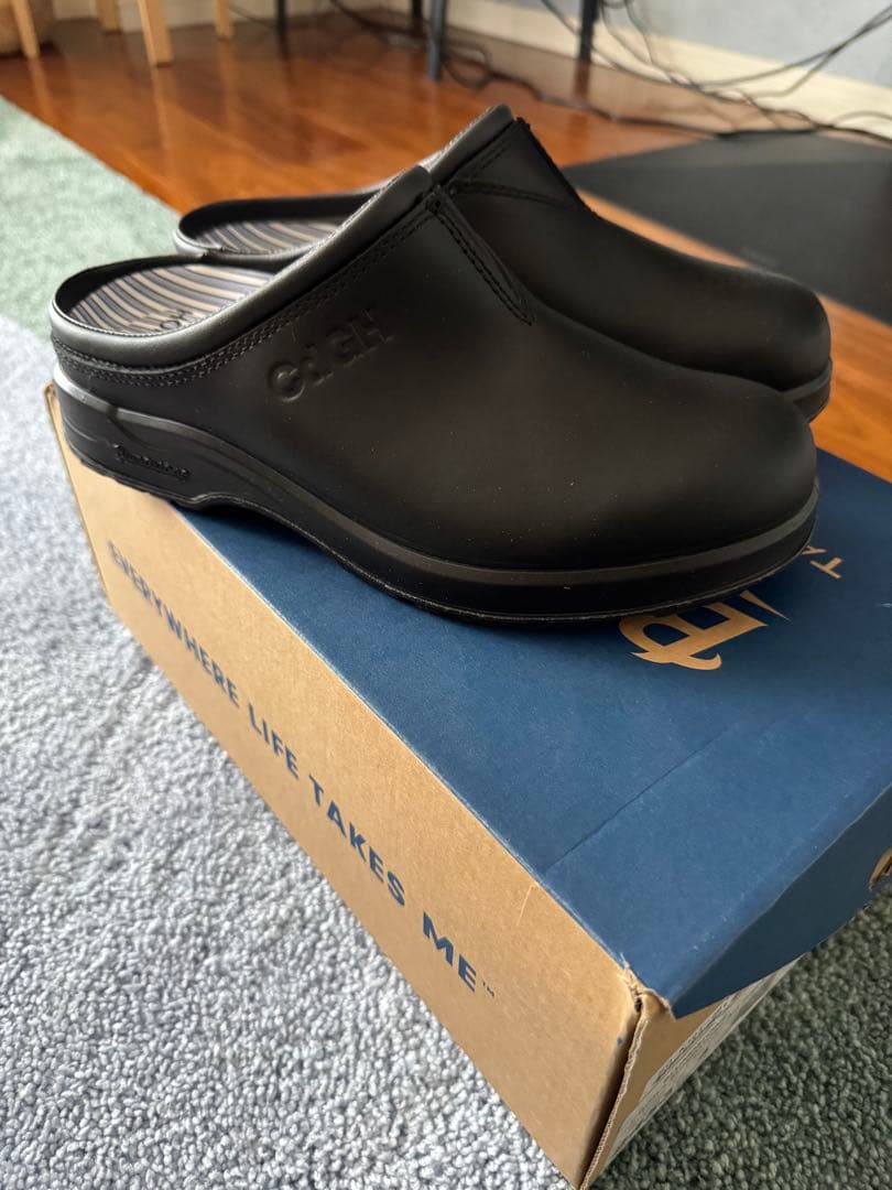 コムデギャルソンオム×Blundstone ブラック クロッグサンダル25cm COMME des GARCONS HOMME