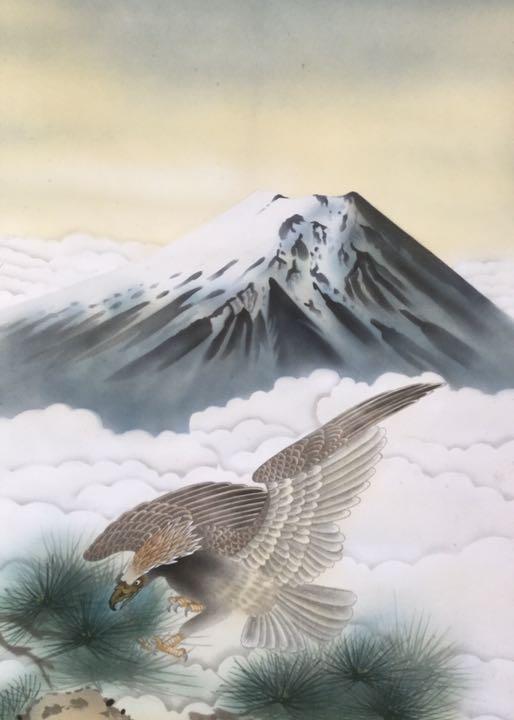 メルカリ 掛軸 邦夫 富士山と松鷹 日本画 肉筆 絵画 タペストリ 6 800 中古や未使用のフリマ メルカリ 掛軸 邦夫 富士山と松鷹 日本画 肉筆 絵画 タペストリ 6 800 中古や未使用のフリマ