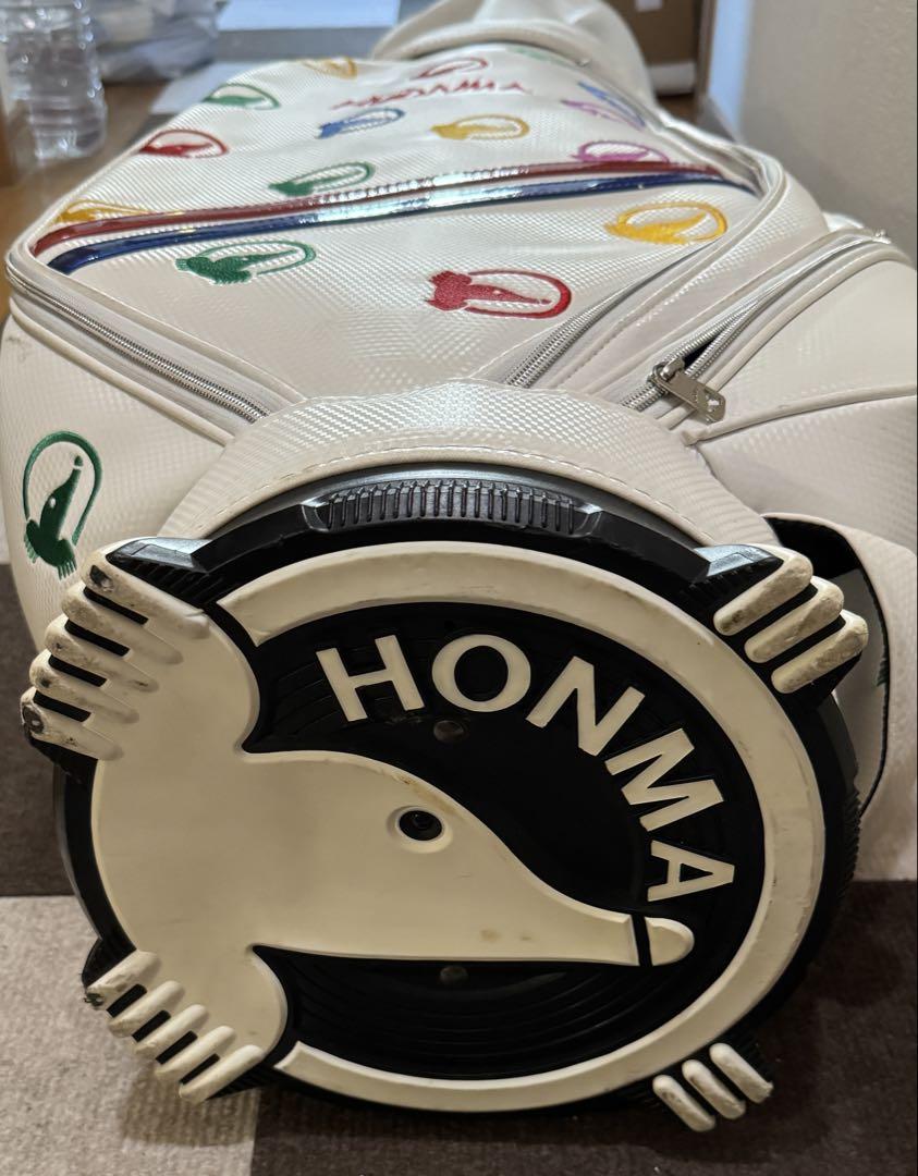 HONMA 本間ゴルフ キャディーバッグ モグラ柄