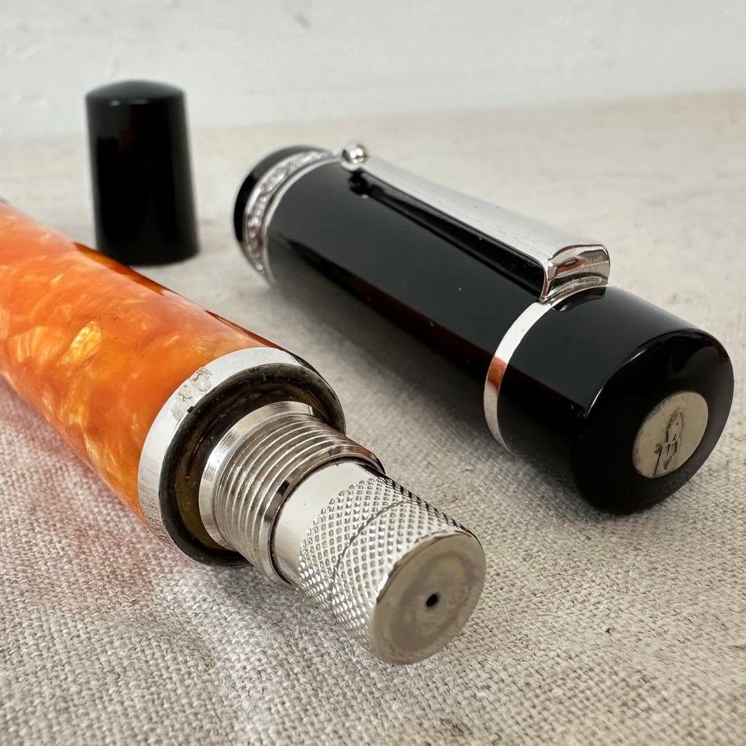 【希少】DELTA ドルチェビータ フュージョンニブ 18K M字 ピストン式 【希少】DELTA ドルチェビータ フュージョンニブ 18K M字 ピストン式