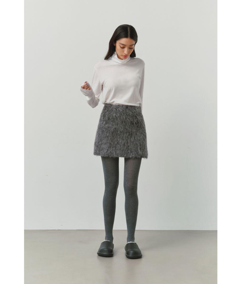 アリシアスタンShaggy Mini Skirt シャギーミニスカート　M