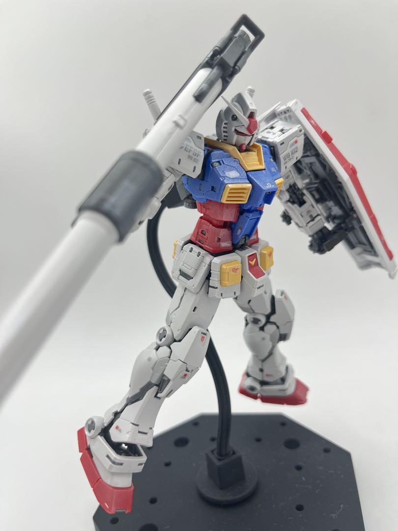 ラ*グ様 300円スタート 全塗装　RG RX-78-2 ガンダム Ver 2.