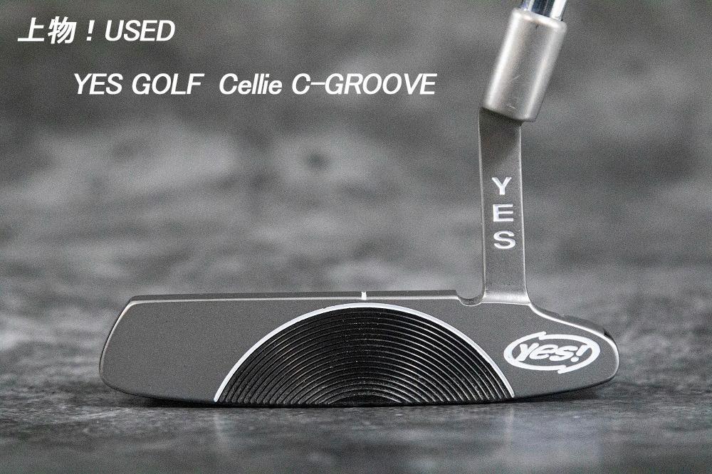 上物! USED/YES GOLF Callie C-GROOVE パター