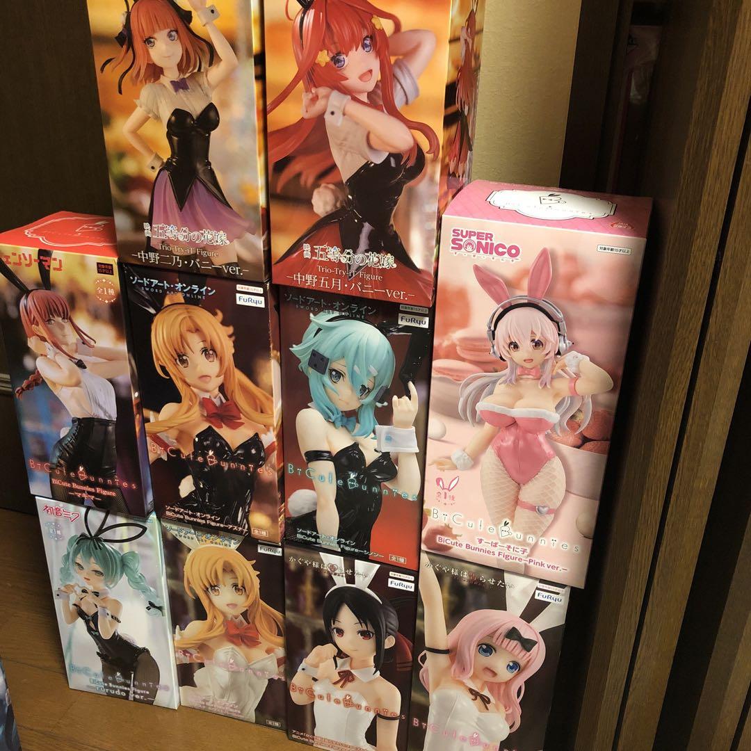 美少女バニー　フィギュア  まとめ売り　初音ミク そに子　チェーンソーマンSAO