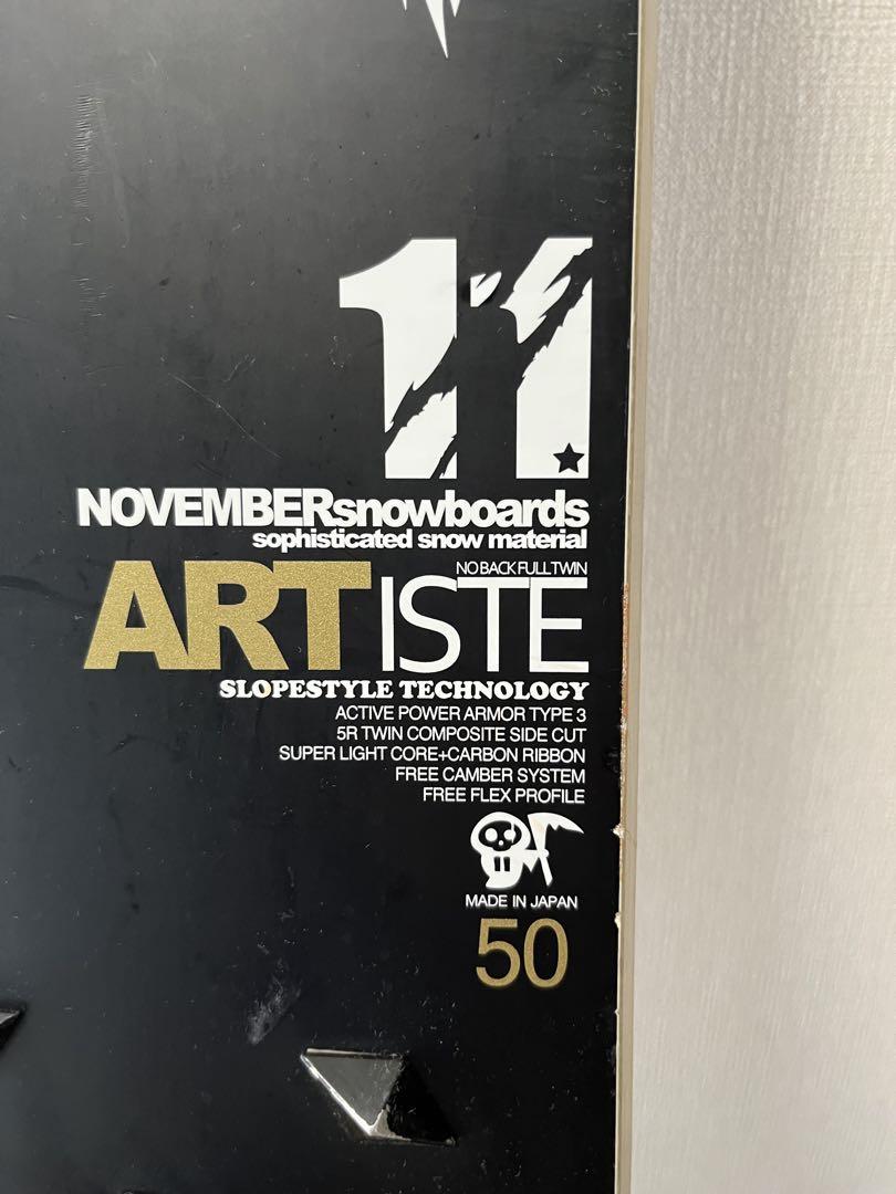 NOVEMBER ARTISTE スノーボード 150