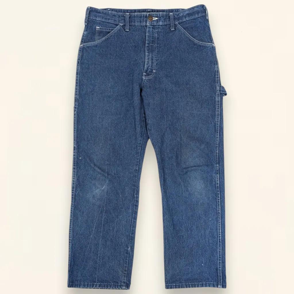80’s Dickies チビタグ 42TALONジップ ペインターパンツ