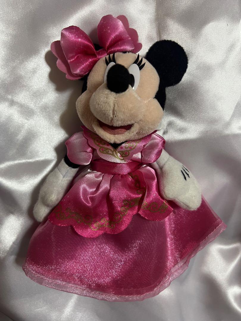 ディズニー ミニーマウス ぬいぐるみバッジ 画像4