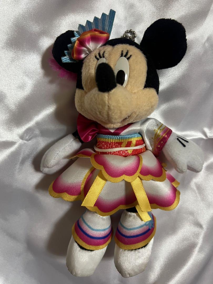 ディズニー ミニーマウス ぬいぐるみバッジ 画像6