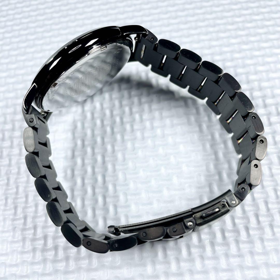 【美品＊電池新品＊ベルト新品】ポールスミス　エムエー　メンズ　腕時計　ブラック