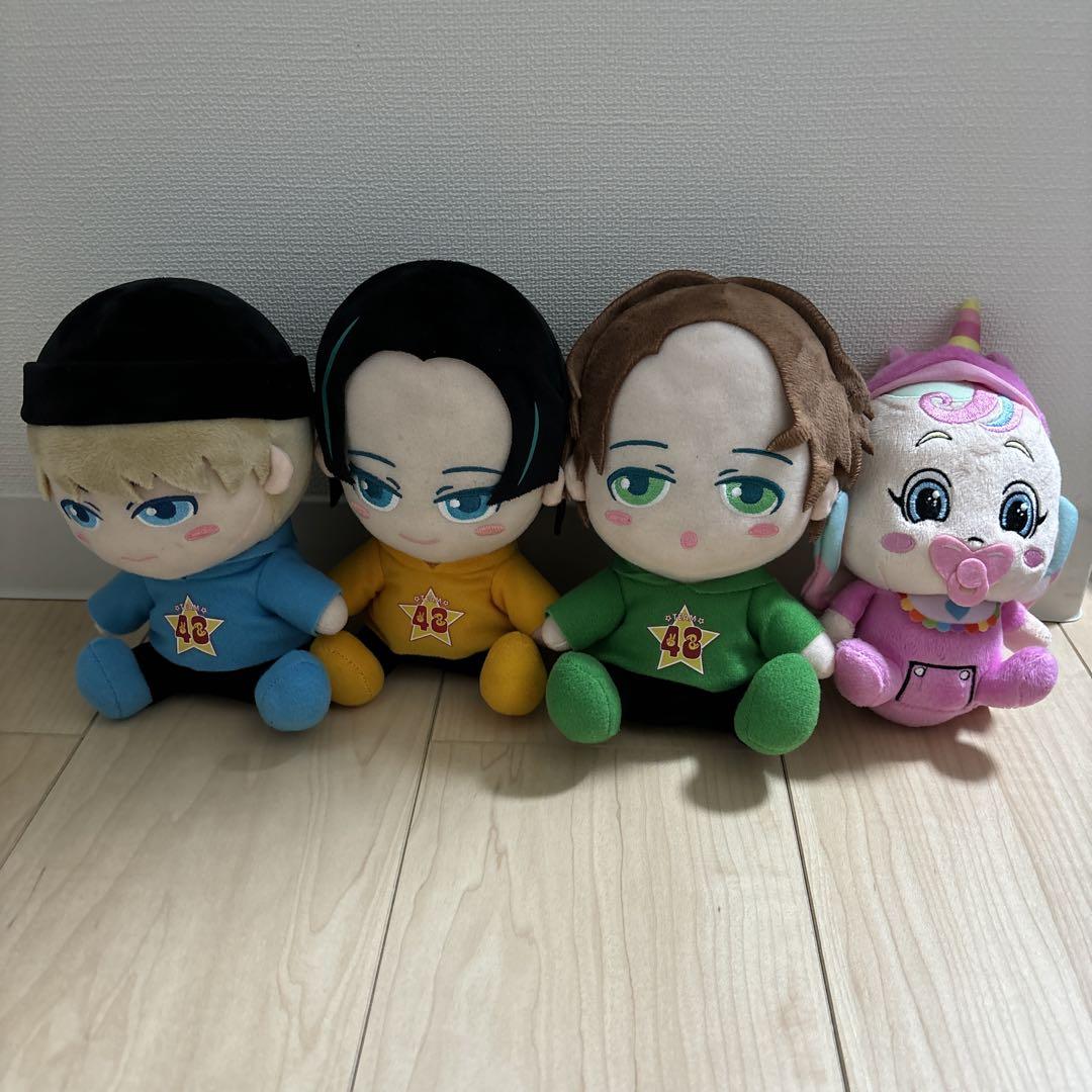 48グループ ぬいぐるみ 4体セット