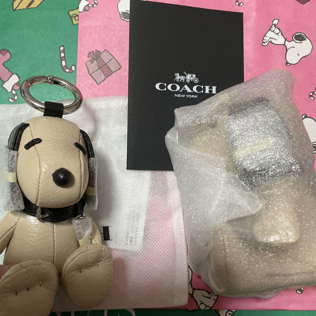 偽物注意！！　コーチ　ぬいぐるみ　バッグチャーム　キーチャーム　限定　COACH