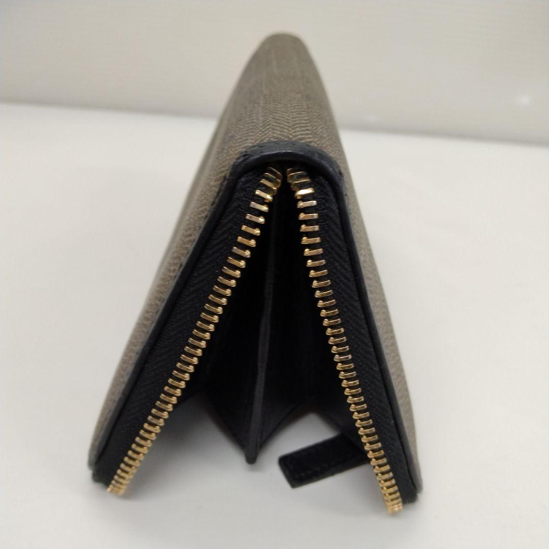 ALM06 ブルガリ 極美品 コレツィオーネ ラウンドファスナー長財布