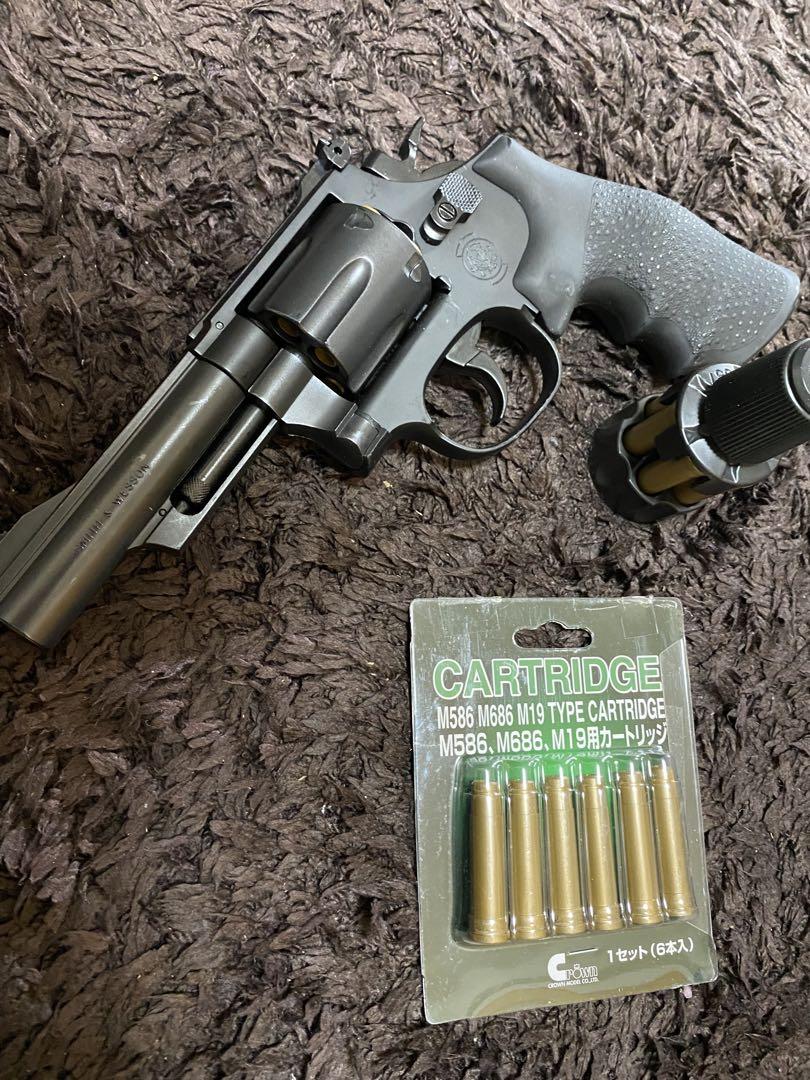 クラウン S&W M19 コンバットマグナムガスガン18禁