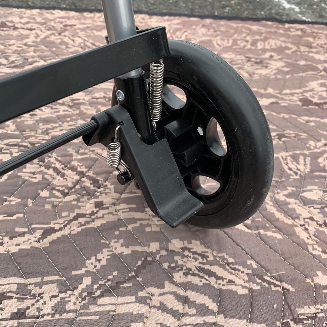 美品　幸和製作所 シルバーカー SICP02 シプール (チェックブラック)
