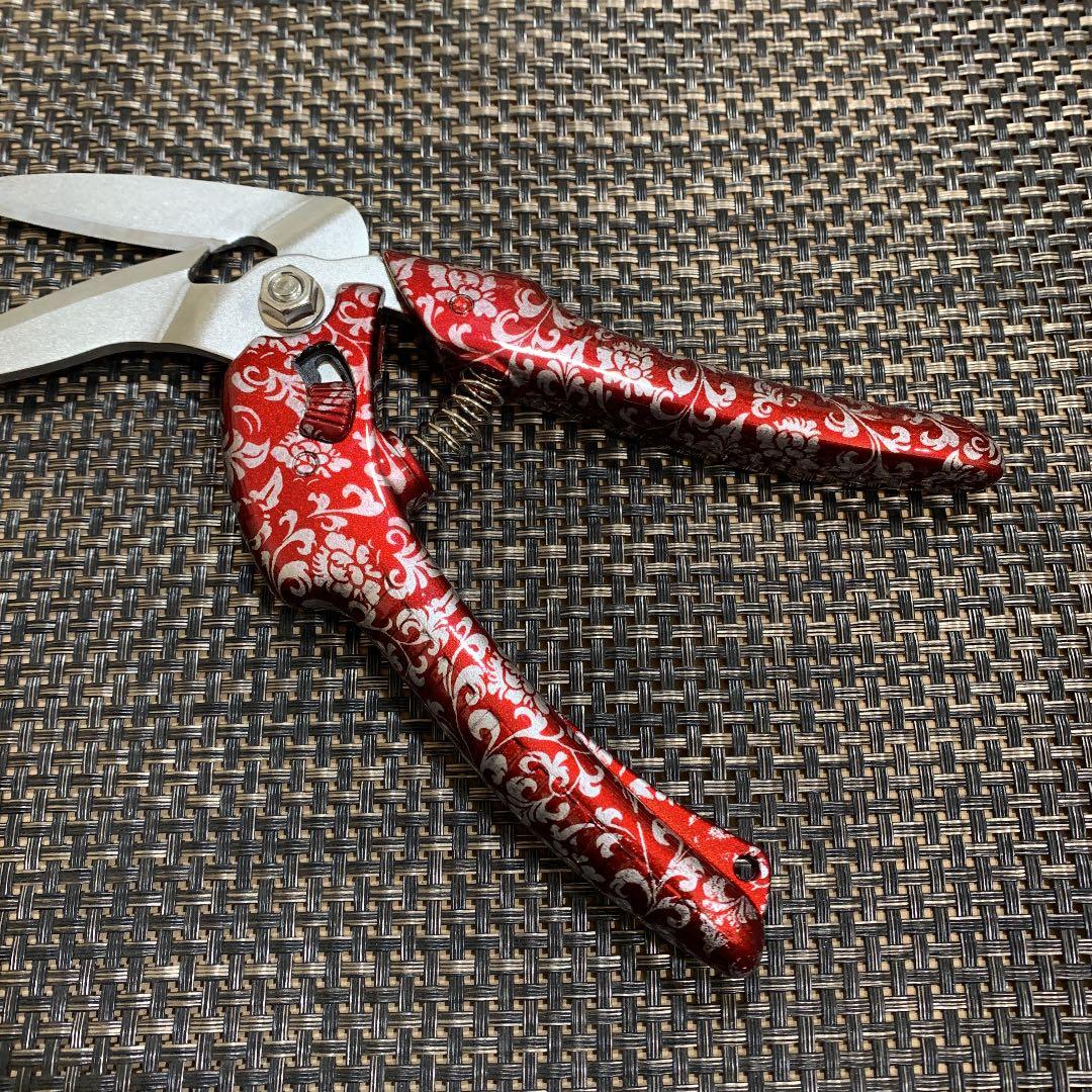 工具塗装　ひろ様　確認用 商品詳細タジマ　カッター雅柄キャンディレッドに豪華な柄万能ハサミ　AD SST-220ADキャンディレッドに豪 【IQY3261544598】(5399999円)