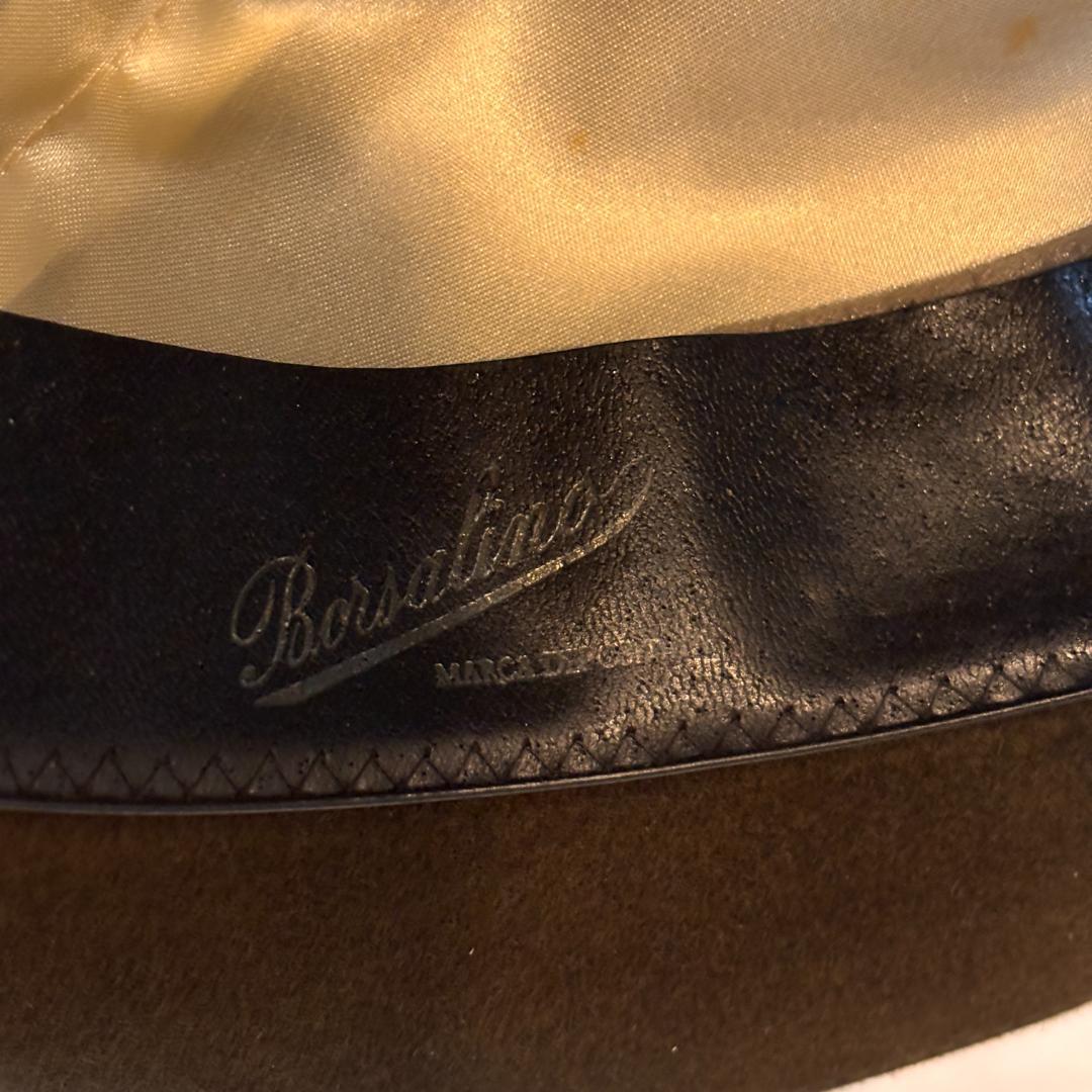 中折れハット　ボルサリーノ　MARCA DEPOSITATA