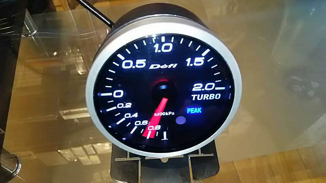 日本精機 Defi リンクメーター ブラックフェイスBF ホワイト照明