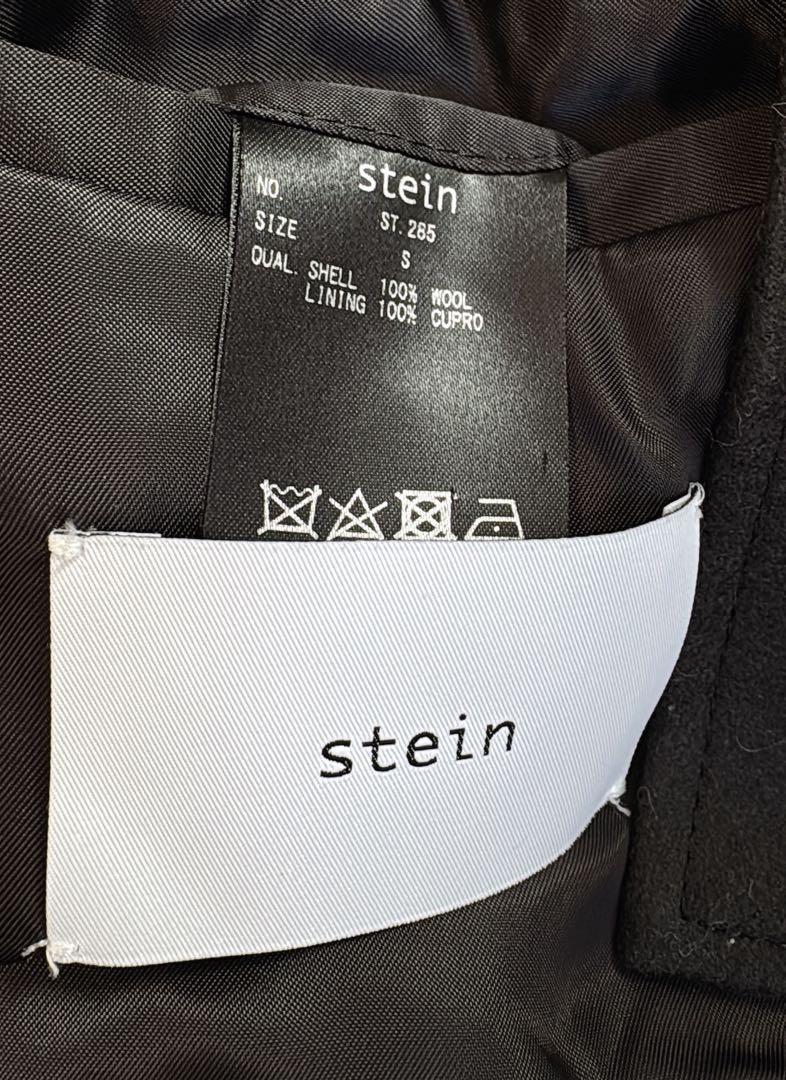 定価80,000円 Stein NO COLLAR MELTON JACKET