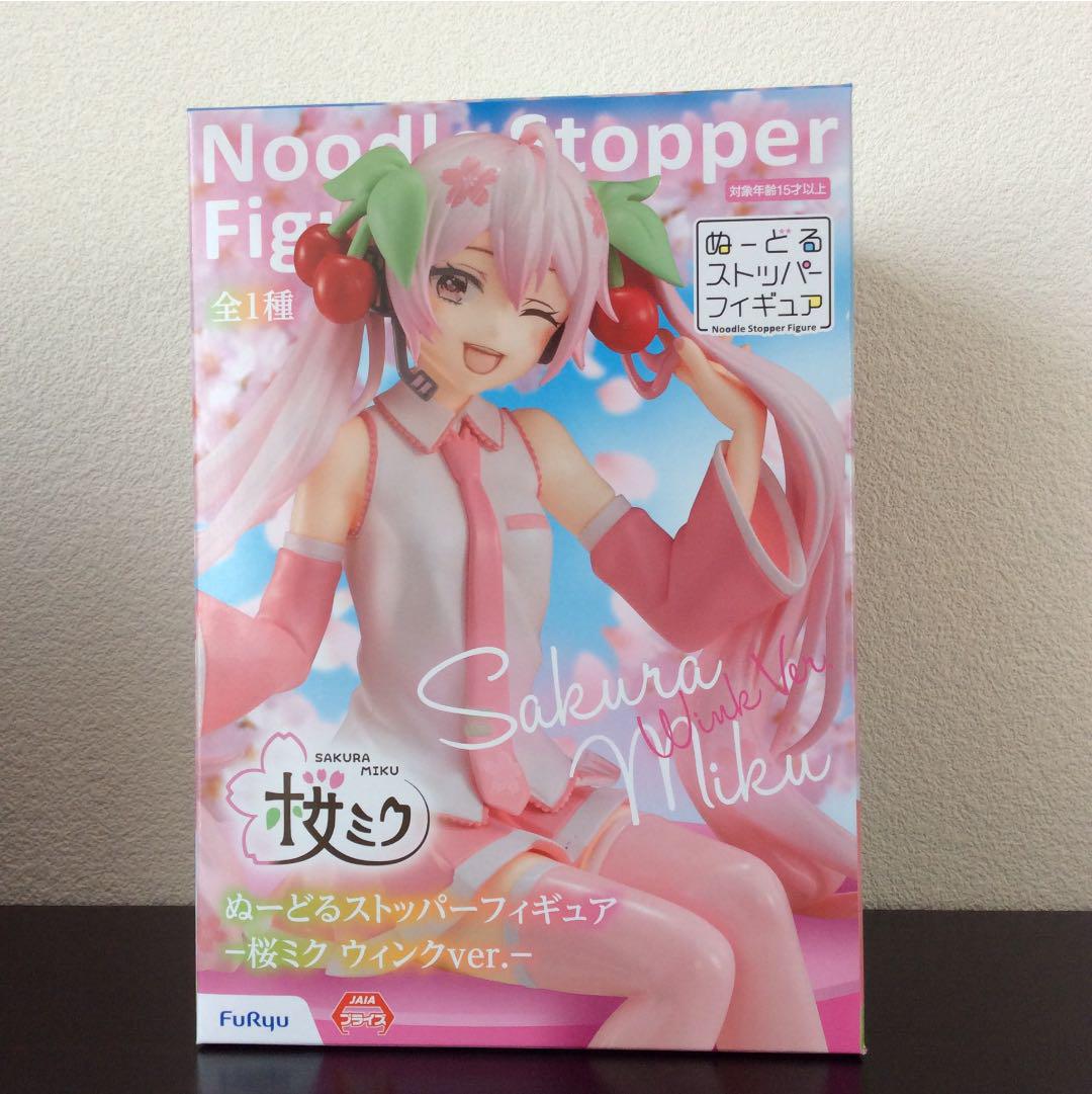 ぬーどるストッパーフィギュア ー桜ミク ウインクver.ー(初音ミク) - メルカリ ぬーどるストッパーフィギュア ー桜ミク ウインクver.ー(初音ミク) - メルカリ