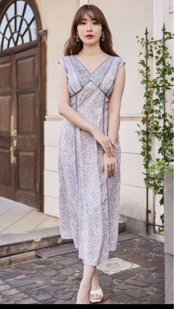 herlipto Lace Trimmed Floral Dress