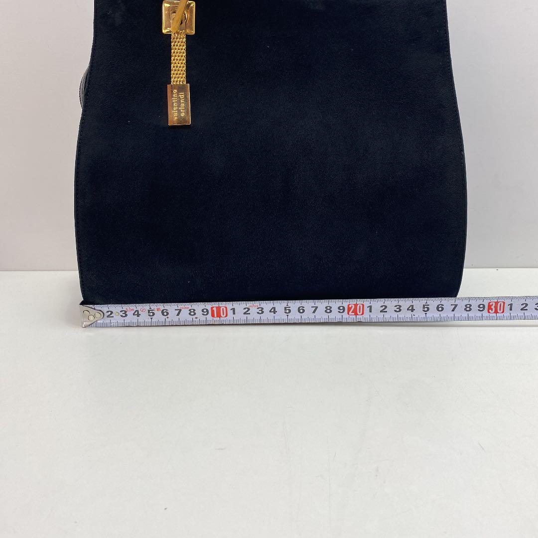 valentino 黒 イタリア製 UFHgG-m34356614668 orlandi ハンドバッグ 低価格安