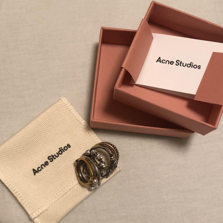 【関税込み】Acne Studios リング Acne Studios(Acne) (アクネストゥディオズ) バックルリング