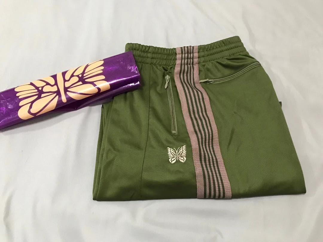 超人気色NEEDLESニードルス★男女兼用ヒザデル トラックパンツ/ワイドパンツ 超人気色NEEDLESニードルス★男女兼用ヒザデル トラックパンツ/ワイドパンツ