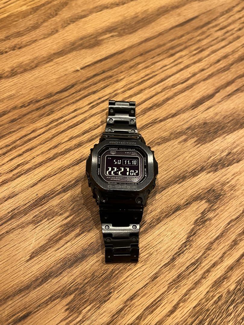 G-SHOCK CASIO gmw-b5000gd-1jf フルメタルブラック