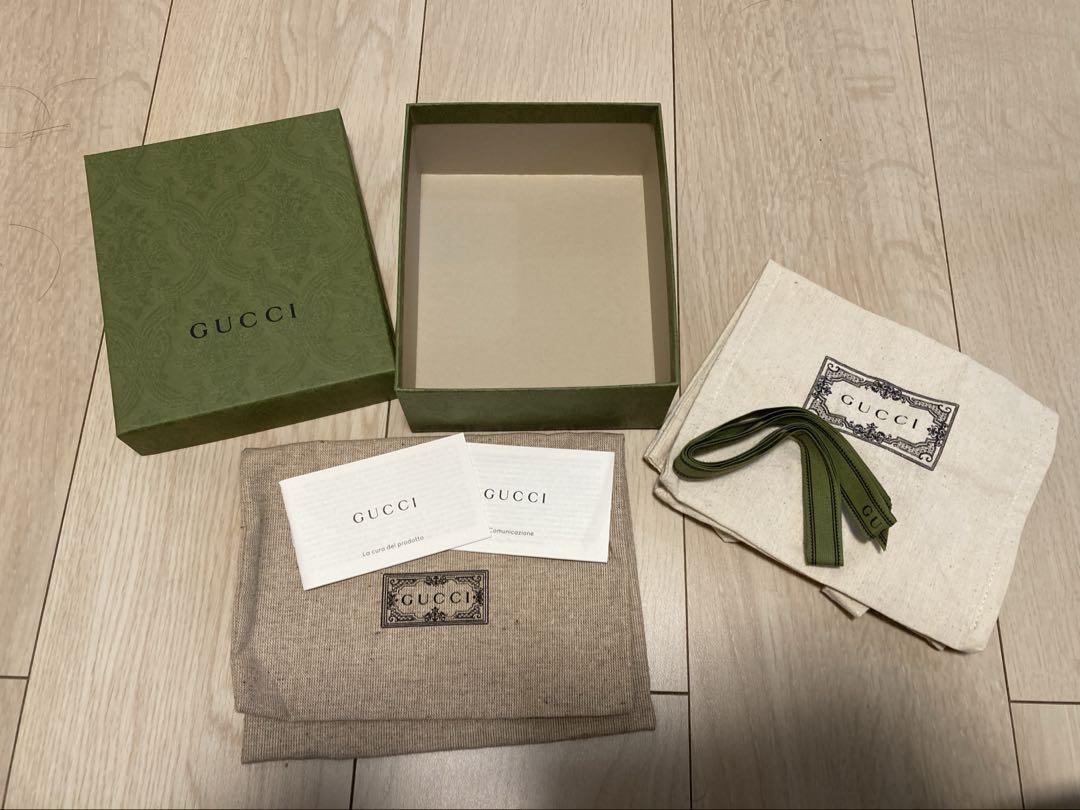 GUCCI 空箱 リボン 小物袋 ラッピング 包装