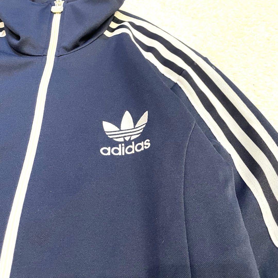 ②アディダス adidas トラックジャケット ジャージ L トレフォイル