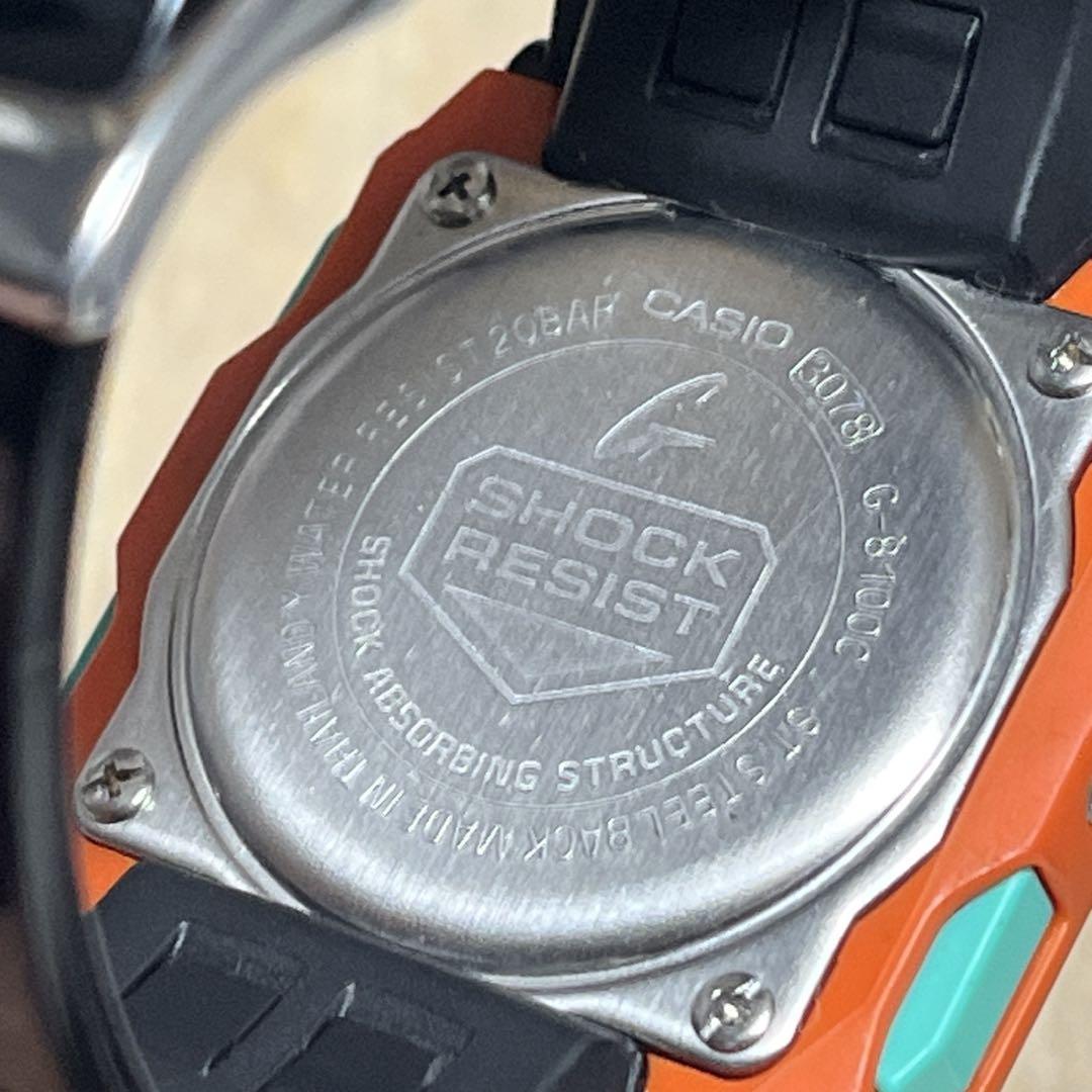 【入手困難海外限定色／極美品】G-SHOCK G-8100Cデュアルイルミネータ 超レア海外限定カラー極美品】G-SHOCK G-8100Cデュアルイルミネータ