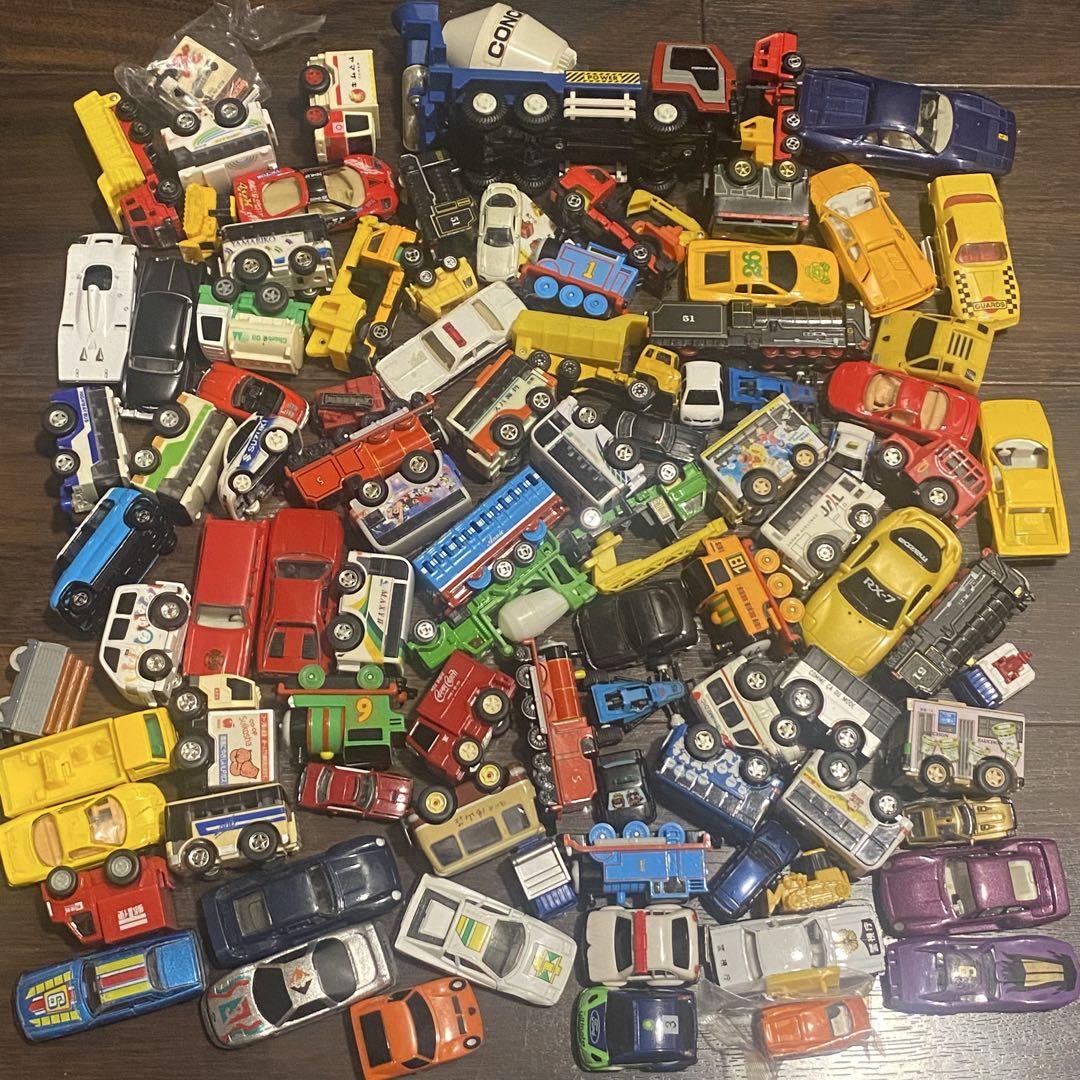 トミカ　94台　ジャンク品 ジャンクトミカ他 チョロQ ミニカー まとめ売り 80台程 大量