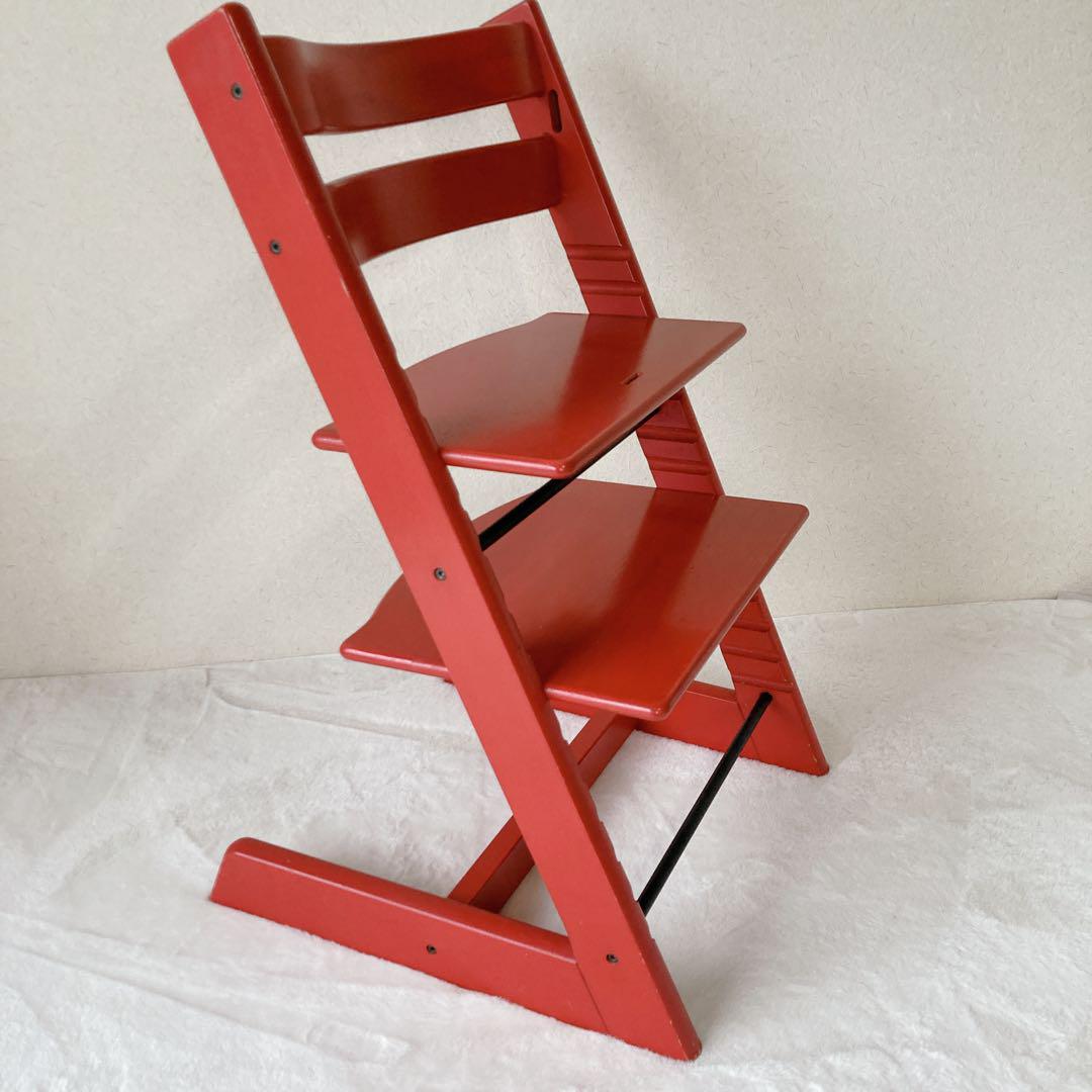 ✨人気✨ストッケ　トリップトラップ　シリアル３～　赤　STOKKE レッド
