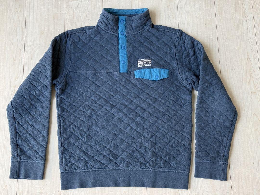 Patagonia スナップT キルトスウェットプルオーバー