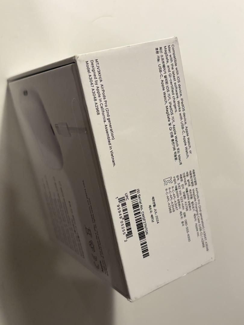 「正規品／保証期限250903」AirPods Pro (第2世代) タイプC