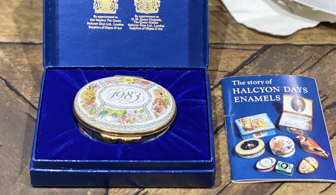 未使用 HALCYON DAYS ENAMELS 1983 インテリア