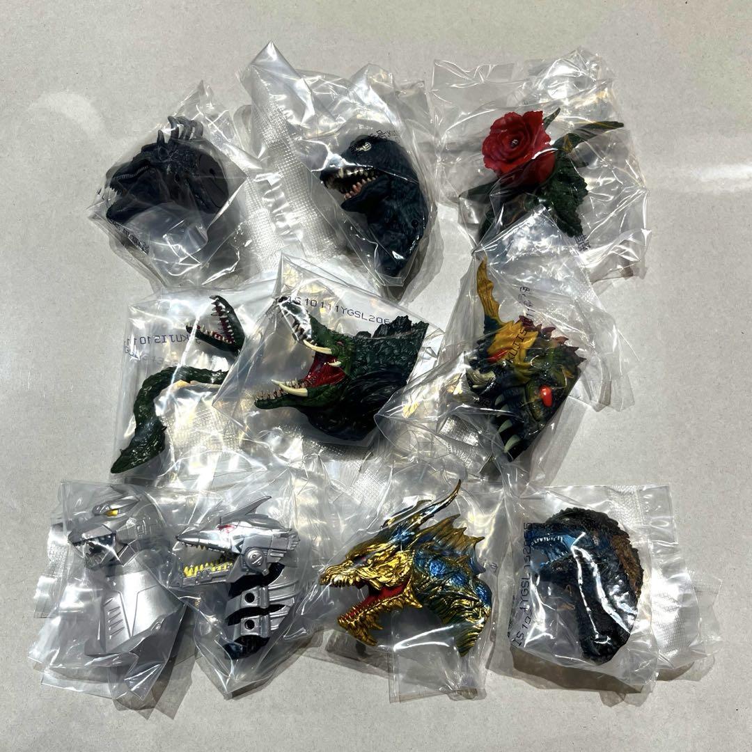 一番くじ ゴジラ E賞　モンスターヘッドマグネット フルセット まとめ売り