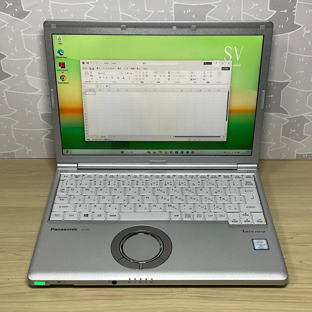 日本製・爆速＞Let's cf-SV8 i5/8G/SSD256G/Office