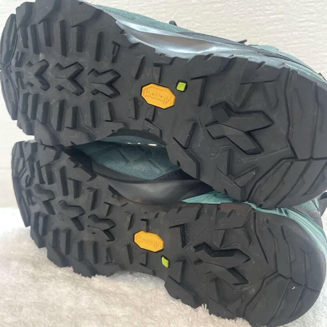SCARPA 登山靴 グレー・ターコイズ