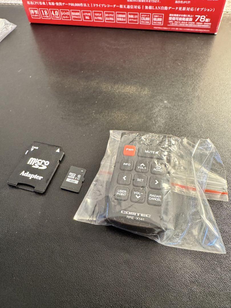 コムテック　ZERO 806V GPSレーダー探知機　美品