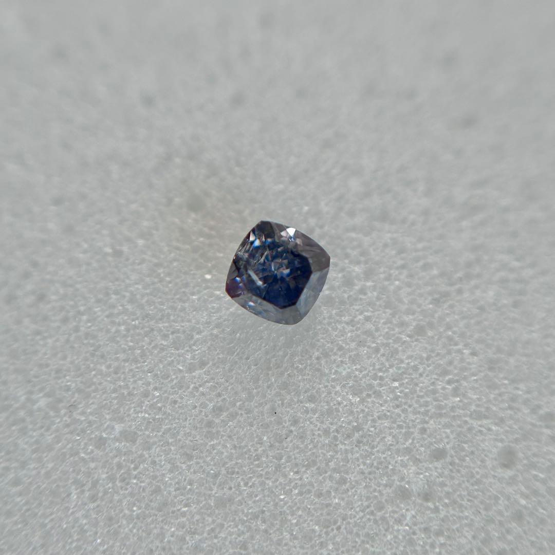 0.080ct 天然ヴァイオレットダイヤモンドルース 中央宝石研究所ソーティング 0.080ct 天然ヴァイオレットダイヤモンドルース 中央宝石研究所ソーティング