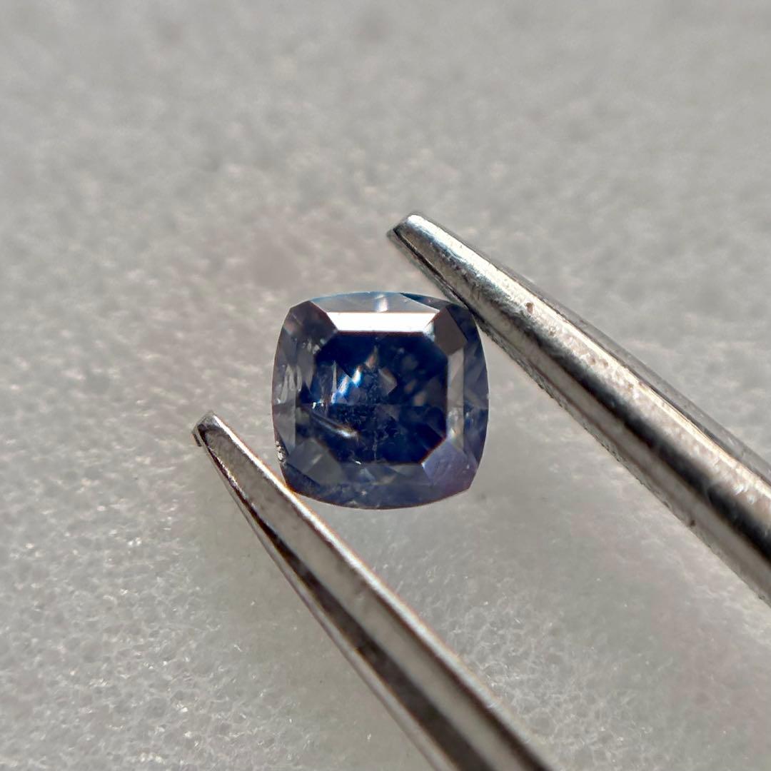 0.080ct 天然ヴァイオレットダイヤモンドルース 中央宝石研究所ソーティング 0.080ct 天然ヴァイオレットダイヤモンドルース 中央宝石研究所ソーティング