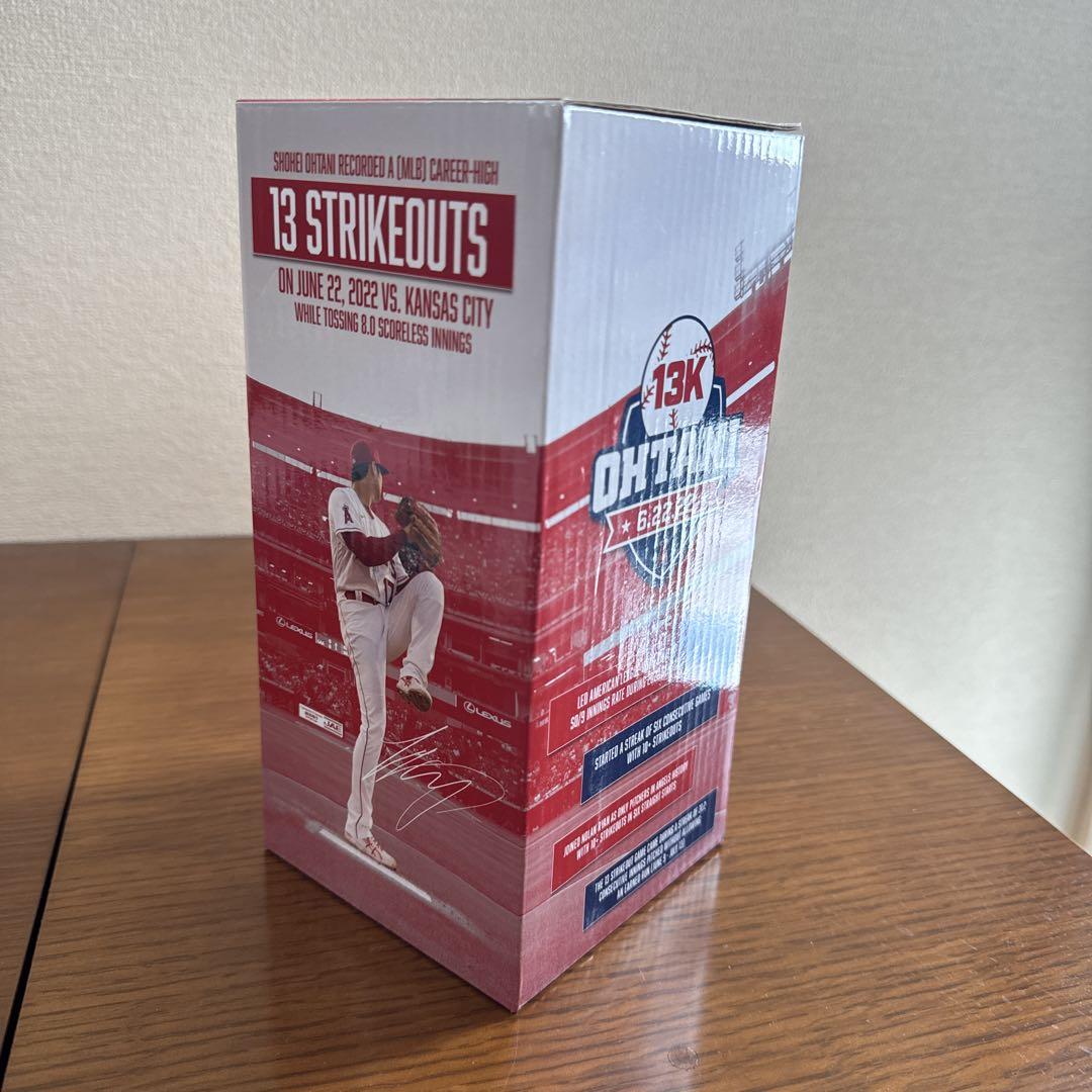 非売品 大谷翔平 13奪三振 記念ボブルヘッド