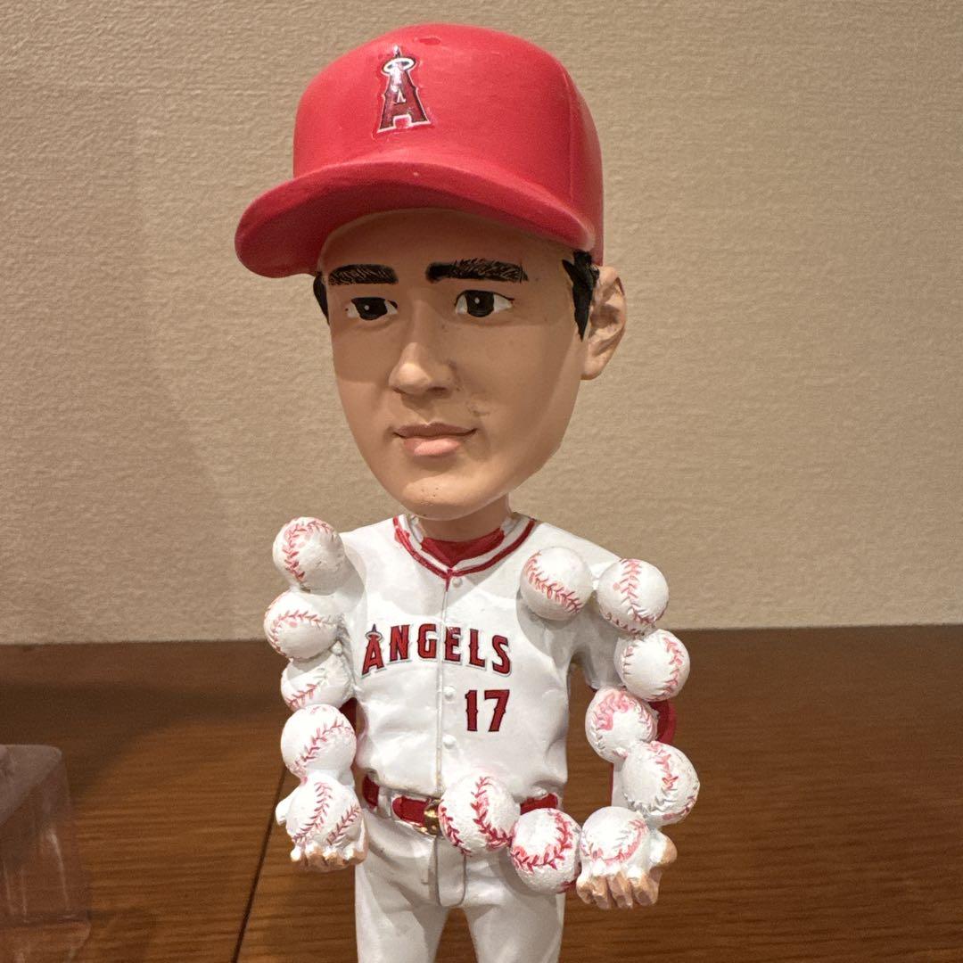 非売品 大谷翔平 13奪三振 記念ボブルヘッド