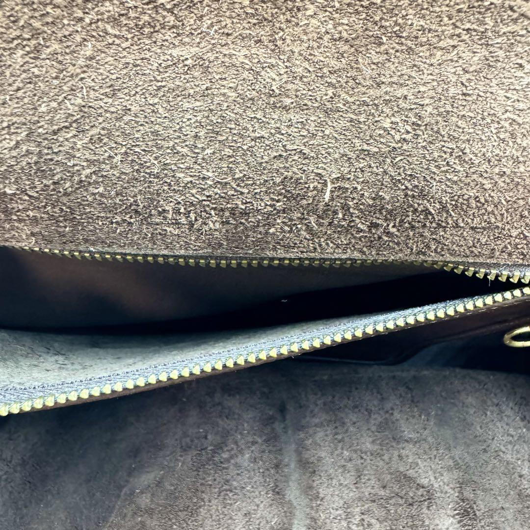 コーチ　coach 本革　2wayビジネスバッグ ブラウン　307