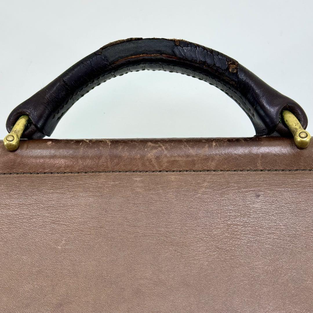 コーチ　coach 本革　2wayビジネスバッグ ブラウン　307