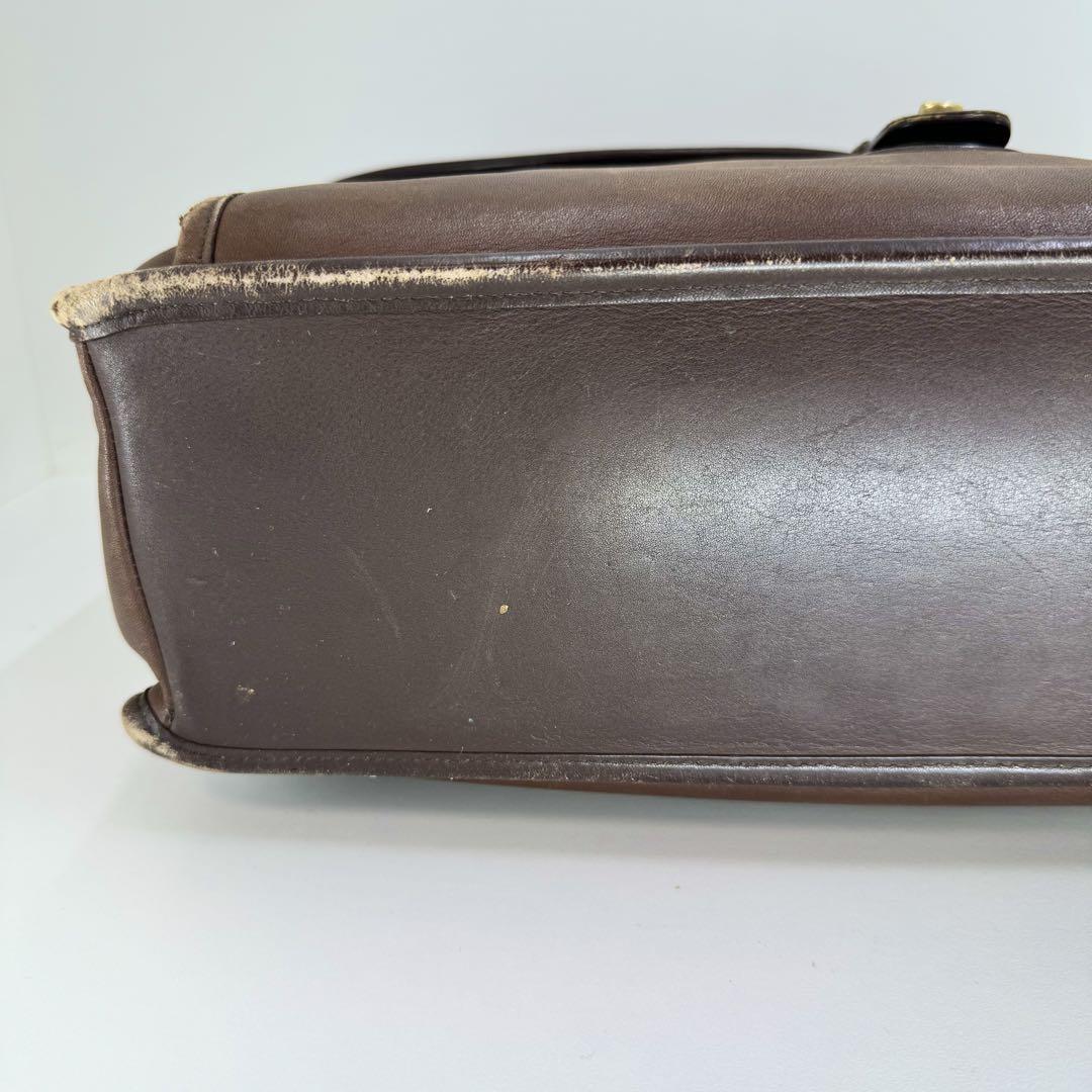 コーチ　coach 本革　2wayビジネスバッグ ブラウン　307