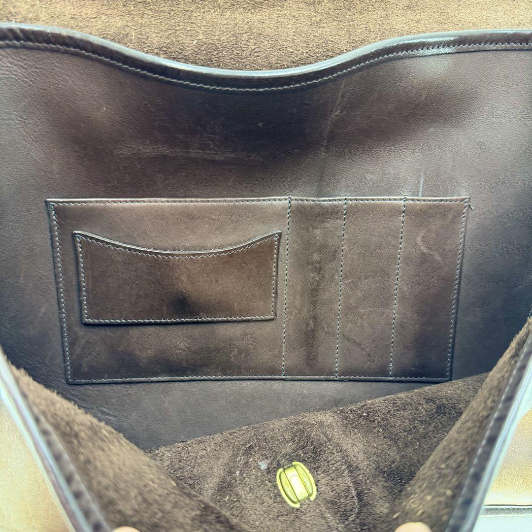 コーチ　coach 本革　2wayビジネスバッグ ブラウン　307